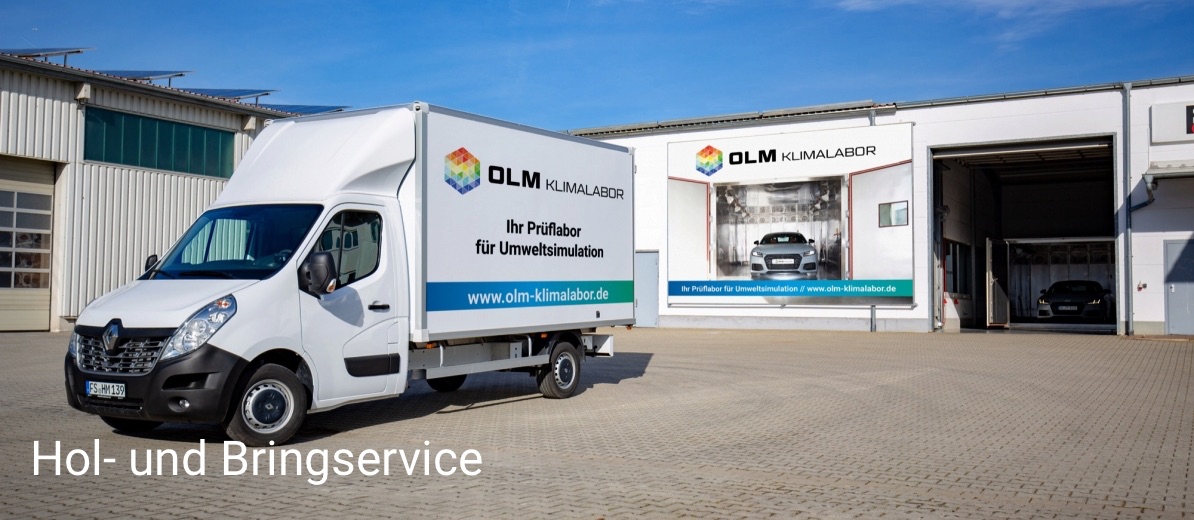 Hol- und Bringservice Klimalabor